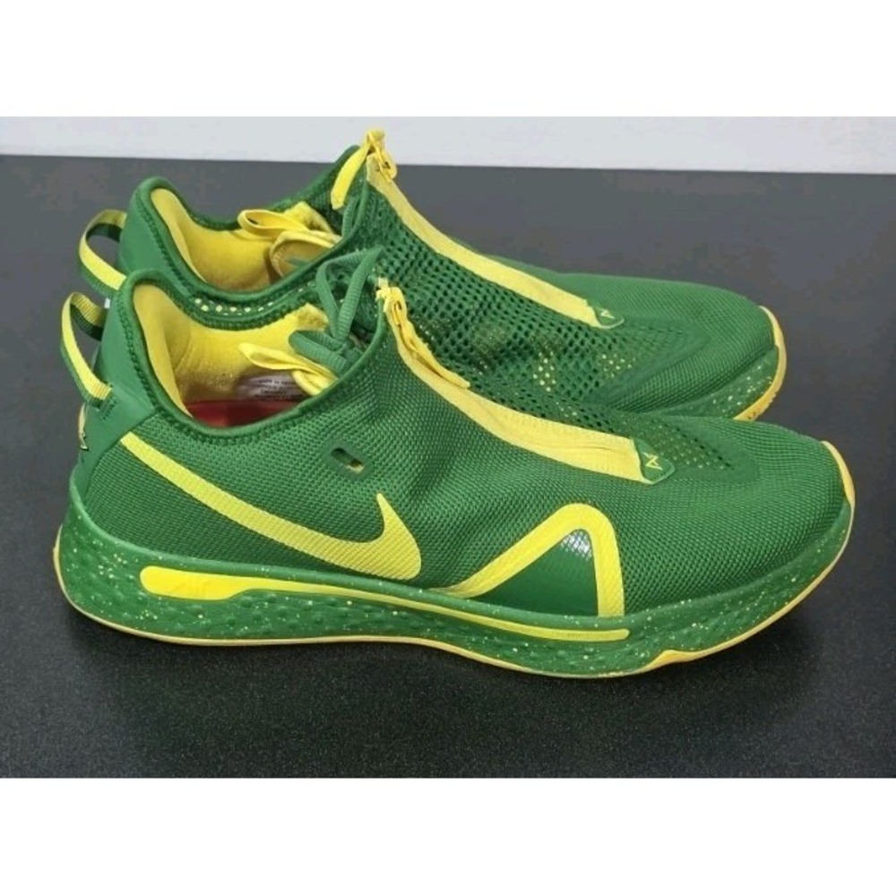 Nike PG4 Oregon Ducks PE Promo/SAMPLE Player Exclusive Size 15 Men Green